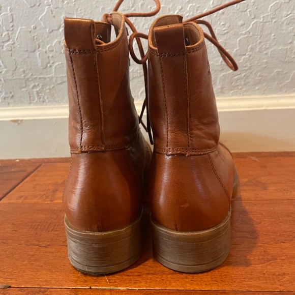 Beautiful Cognac Leather Boots Brand new - Picture 3 of 5